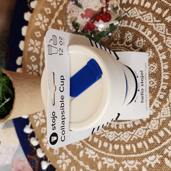 Collapsible cup, blue - Picture 2 of 3